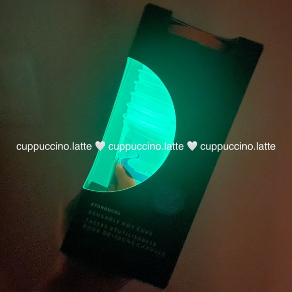🎃NEW👻Starbucks 2022 Fall Halloween Box of 6 Glow in the Dark Reusable Hot Cups - Picture 9 of 10